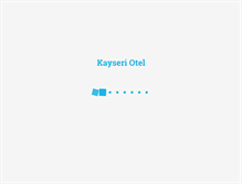 Tablet Screenshot of kayseriotel.com